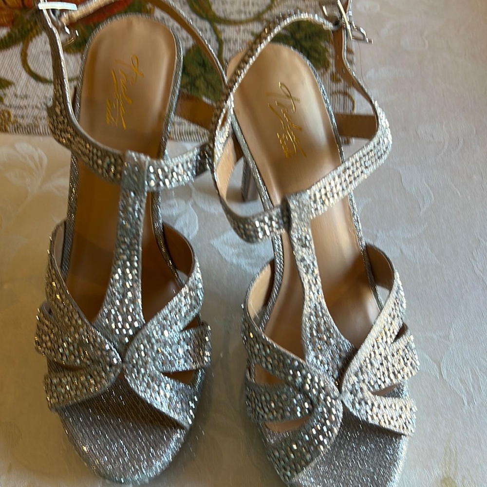 Thalia Sodi Rhinestone shoes